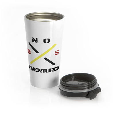 X Logo Stainless Steel Travel Mug
