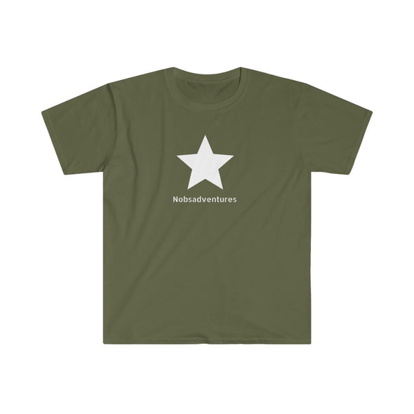 Nobsadventures Rising Star Men's Fitted Short Sleeve Tee