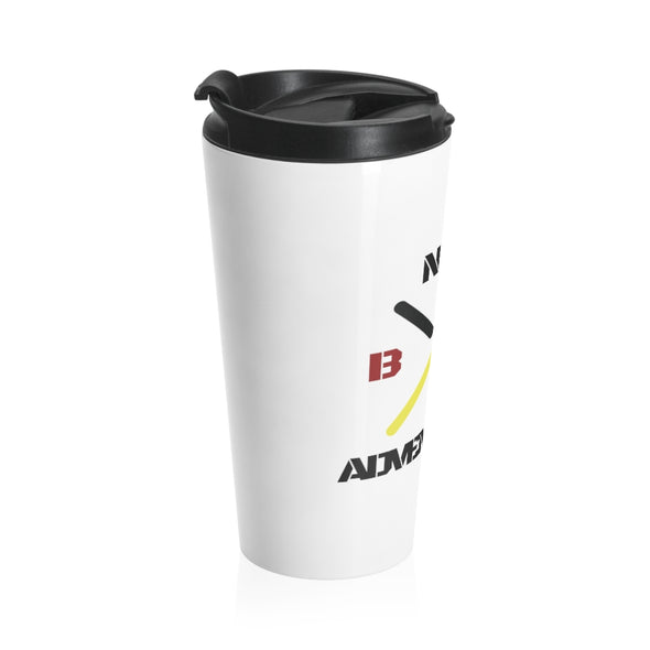X Logo Stainless Steel Travel Mug
